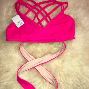 NEW Pink bikini top